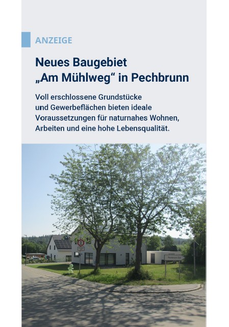 Bild: Onetz Baugebiet "Am Mühlweg" 06.08.2025